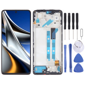 Écran LCD matériel OLED pour Xiaomi Poco X4 Pro 5G numériseur assemblage complet avec cadre SH5108115-20