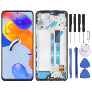 Écran LCD matériel OLED pour Xiaomi Redmi Note 11 Pro 5G numériseur assemblage complet avec cadre SH5110870-20