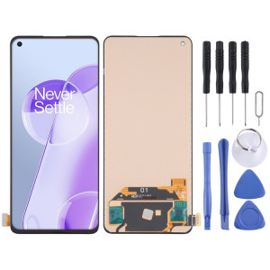 Écran LCD TFT pour OnePlus 9RT 5G MT2110 MT2111 avec assemblage complet du numériseur Ne prend pas en charge l'identification par empreinte digitale (noir) SH001A757-20
