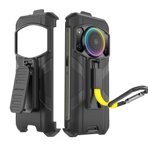 Pour Ulefone Armor 21 Étui de téléphone à clip arrière Ulefone avec mousqueton (noir) SU801A361-20