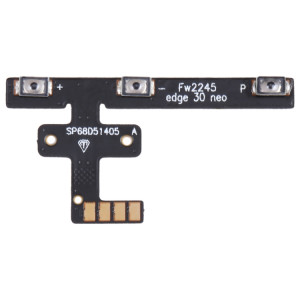 Pour Motorola Edge 30 Neo OEM bouton d'alimentation et bouton de volume câble flexible SH5008656-20