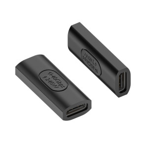 Adaptateur femelle 40 Gbit/s 240 W USB-C/Type-C vers USB-C/Type-C femelle (noir) SH901A1608-20