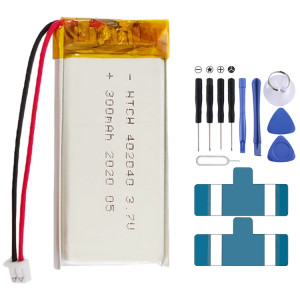 Remplacement universel de la batterie 2pcs, modèle: 402040 SH5804606-20