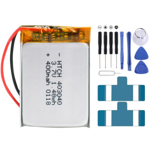 Remplacement universel de la batterie 2pcs, modèle: 403040 SH5806896-20