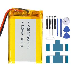Remplacement universel de la batterie 2pcs, modèle: 603450 SH58071484-20