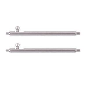 Connecteur de bracelet de montre en acier inoxydable 26 mm 100 pièces, diamètre extérieur : 1,8 mm SH17021958-20