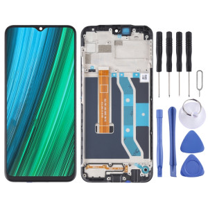 Pour Realme Narzo 50A 4G RMX3430 OEM écran LCD numériseur assemblage complet avec cadre SH50091603-20