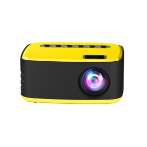 T20 320x240 400 Lumens Version de base Portable Home Cinéma LED HD Projecteur numérique, Type de prise: Prise UE (Jaune) SH902A233-20