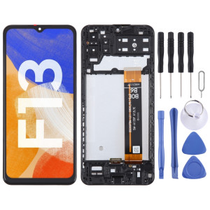 Écran LCD d'origine pour Samsung Galaxy F13 SM-E135F numériseur assemblage complet avec cadre SH0104417-20