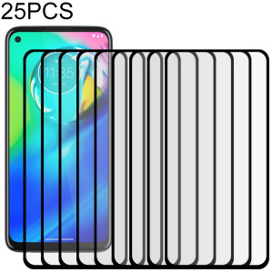 Pour Motorola Moto G Power 25 PCS Full Glue Film en verre trempé plein écran (noir) SH021A600-20