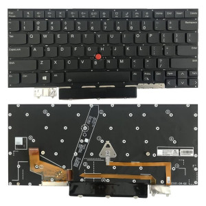 Pour Lenovo Thinkpad X1C / X1 Carbon 2021 US Version clavier rétroéclairé pour ordinateur portable SH00011083-20