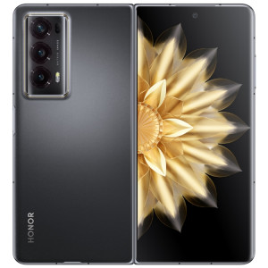 Honor Magic V2 5G, 16 Go + 512 Go, 7,92 pouces + 6,43 pouces MagicOS 7.2 Snapdragon 8 Gen2 Octa Core jusqu'à 3,36 GHz, réseau : 5G, OTG, ne prend pas en charge Google Play (noir soie) SH302A1516-20