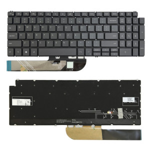 Pour Dell Inspiron 15 7590/7791/5584 US Version clavier d'ordinateur portable rétro-éclairé (noir) SH901B16-20
