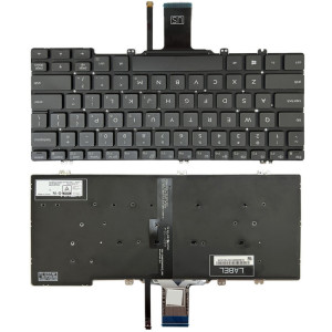 Pour Dell Latitude 7300 5300 5200 US Version clavier d'ordinateur portable rétroéclairé (noir) SH504A1693-20