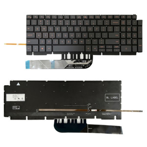Pour Dell Latitude 7400 3400 5400 7410 5401 Version espagnole clavier d'ordinateur portable rétro-éclairé (noir) SH501A780-20