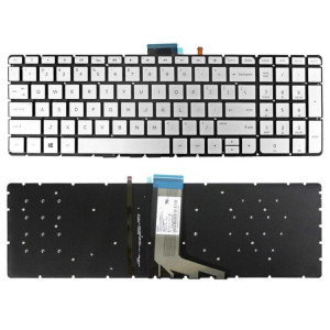 Pour clavier rétroéclairé pour ordinateur portable HP M6-W US Version (argent) SH506A1407-20
