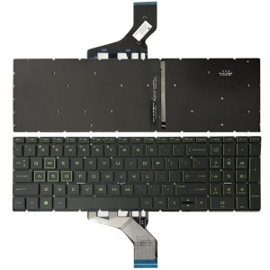 Pour clavier rétroéclairé pour ordinateur portable HP Pavilion Gaming 15-DK US Version (vert) SH901A545-20