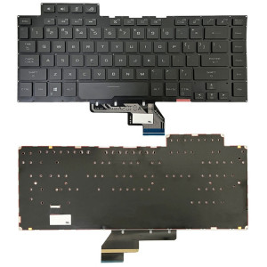 Clavier d'ordinateur portable rétro-éclairé Version américaine pour Asus ROG GU502G GU502GV GU502GU (lumière colorée) SH901B346-20