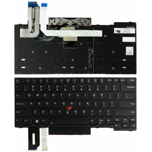 Pour Lenovo T480S E480 E485 L480 T490 Version US clavier d'ordinateur portable SH63061736-20