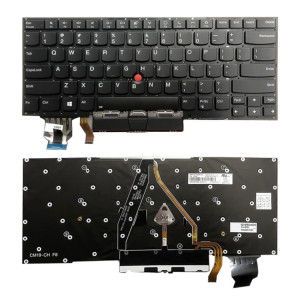Pour Lenovo X1C 2019 US Version clavier d'ordinateur portable rétro-éclairé SH7403477-20