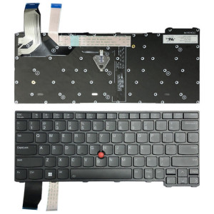 Pour Lenovo ThinkPad X13 Gen 2 US Version clavier d'ordinateur portable rétro-éclairé SH74131532-20
