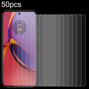Pour Motorola Moto G84 50pcs 0.26mm 9H 2.5D Film de verre trempé SH91041186-20