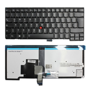 Pour Lenovo ThinkPad T440 T440P T440S Version allemande rétro-éclairage blanc clavier d'ordinateur portable SH27011368-20