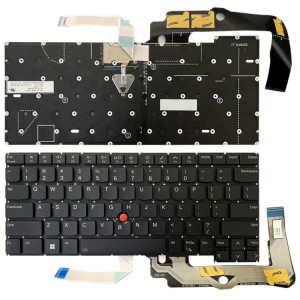 Pour Lenovo ThinkPad T14s Gen 3 21BR 21BS US Version clavier d'ordinateur portable (noir) SH301A1886-20