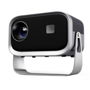 AUN A003 1280x720P 150 Lumens Version Même Écran Portable Home Cinéma LED HD Projecteur Numérique, Prise UE (Gris) SA504A297-20