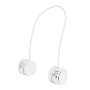 DQ209 Diffuseur d'arômes muet suspendu au cou portable Petit ventilateur (Blanc) SH901C1875-20