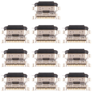 Pour Xiaomi Mi Note 10 Lite Connecteur de port de charge 10 PCS SH1303751-20