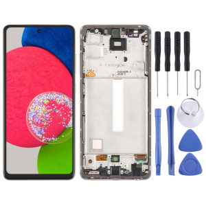 Pour Samsung Galaxy A52S SM-A528B TFT LCD écran numériseur assemblage complet avec cadre, ne prenant pas en charge l'identification des empreintes digitales SH18021055-20