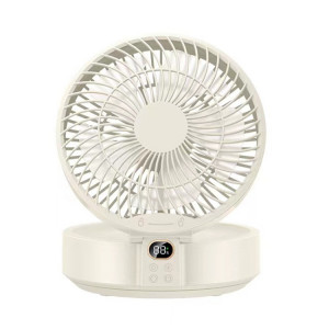 Ventilateur mural à tête pivotante WSK302 4000 mAh avec veilleuse (blanc) SH001C873-20