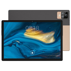 Tablette PC BDF P70 4G LTE 10,1 pouces, 8 Go + 256 Go, Android 12 MTK6762 Octa Core, prise en charge double SIM, (or) SB701A1484-20