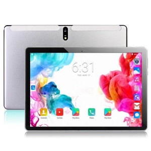 Tablette PC BDF M107 4G LTE 10,1 pouces, 8 Go + 256 Go, Android 13 MTK6762 Octa Core, prise en charge double SIM, prise UE (argent) SB201B1204-20