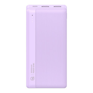 USAMS US-CD206 PB71 20000mAh double batterie externe USB (violet) SU201C39-20