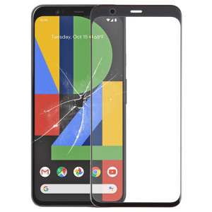 Pour la lentille extérieure en verre de l'écran avant Google Pixel 4 avec adhésif optiquement transparent OCA SH45081342-20