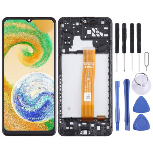 Pour Samsung Galaxy A04S SM-A047 OEM écran LCD numériseur assemblage complet avec cadre SH1104830-20