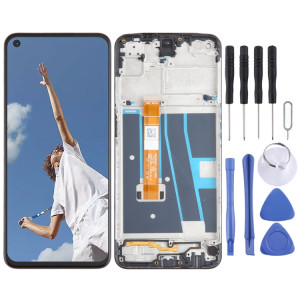 Pour OPPO A52 4G OEM écran LCD numériseur assemblage complet avec cadre SH1205714-20