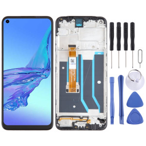 Pour OPPO A53 4G OEM écran LCD numériseur assemblage complet avec cadre SH12081682-20