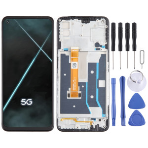 Pour OPPO K7x OEM écran LCD numériseur assemblage complet avec cadre SH12211323-20
