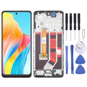 Pour OPPO A98 5G OEM écran LCD numériseur assemblage complet avec cadre SH12381931-20
