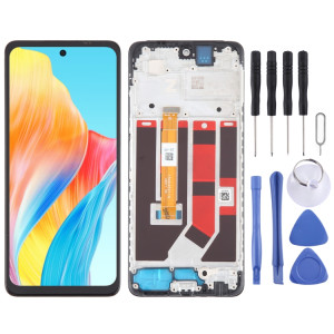 Pour OPPO A58 4G OEM écran LCD numériseur assemblage complet avec cadre SH12421984-20