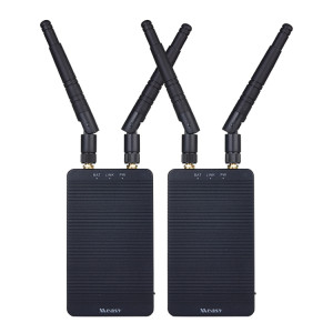 MASSY T1 4K HDMI 2.0 Système de transmission de l'émetteur vidéo audio sans fil de l'émetteur vidéo, Distance de transmission: 200m, Plug UA (Noir) SM103A252-20