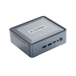 GXMO H56 Windows 11 AMD R5-5600H Mini PC NVME SSD WiFi6 Mini ordinateur de bureau, spécifications : 16 Go + 512 Go (noir) SG901A747-20