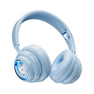 Casque Bluetooth sans fil monté sur la tête T&G KE-30 RGB (bleu) SH401C21-20
