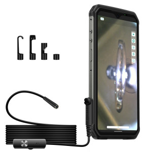 Endoscope Ulefone E1 IP67 Endoscope 3 en 1 étanche pour Ulefone Power Armor 13 / Armor 9/9E (noir) SU001A646-20