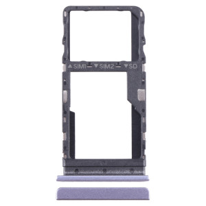 Pour TCL 40 XE Original SIM + plateau de carte Micro SD (violet) SH803B358-20