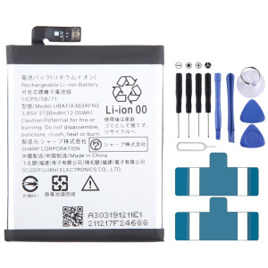 Pour Sharp Aquos zéro 2 Shv47Remplacement de la batterie SH73051220-20