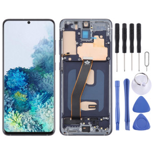 Pour Samsung Galaxy S20 SM-G980 TFT LCD écran numériseur assemblage complet avec cadre SH26011432-20